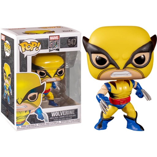 [IC4KRJK01] X-Men Wolverine First Appearance Marvel 80th An. Pop!