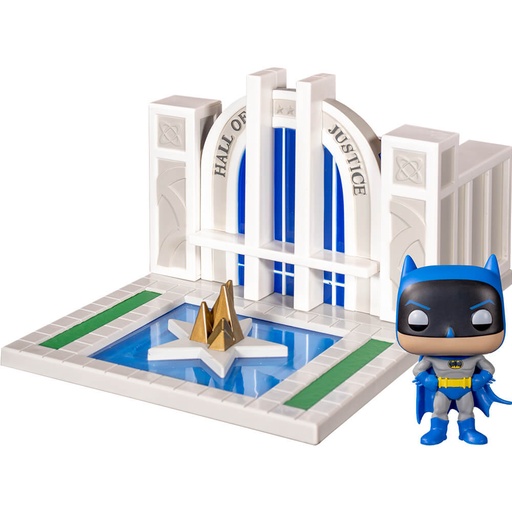 [IC4WPSI01] Batman w/ Hall of Justice 80th Anniversary Pop! Town
