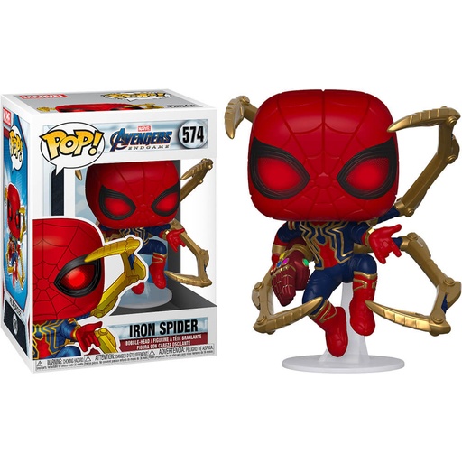 [IC4CZDX01] Avengers 4 Endgame Iron Spider with Nano Gauntlet Pop! Vinyl