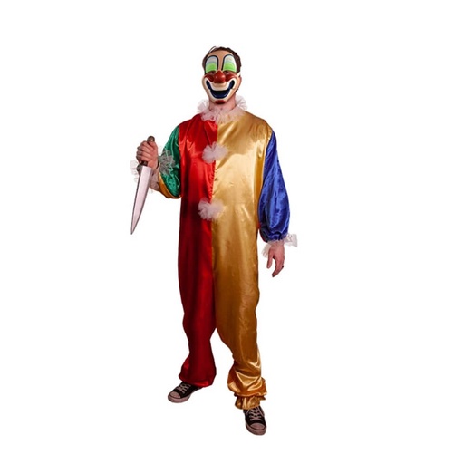 [IC4DHKN01] Halloween (1978) Adult Clown Costume with Mask