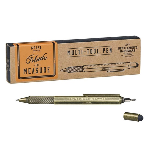 [WF36I101] Gentlemen's Hardware 6 In 1 Tooling Pen