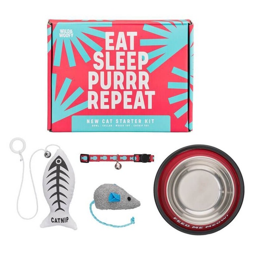 [WF3CGS01] Wild & Woofy Cat Gift Set