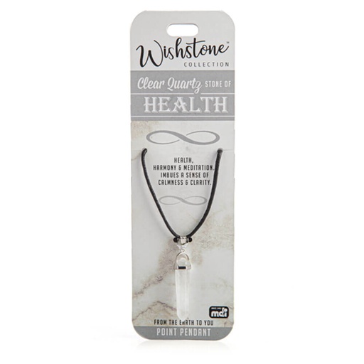 [MI19WCC01] Wishstone Collection Clear Quartz Point Pendant