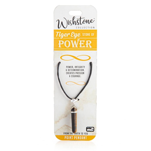 [MI19TET01] Wishstone Collection Tiger Eye Point Pendant