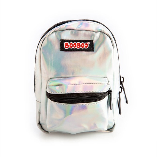 [MI19ISB01] Iridescent Silver BooBoo Backpack Mini