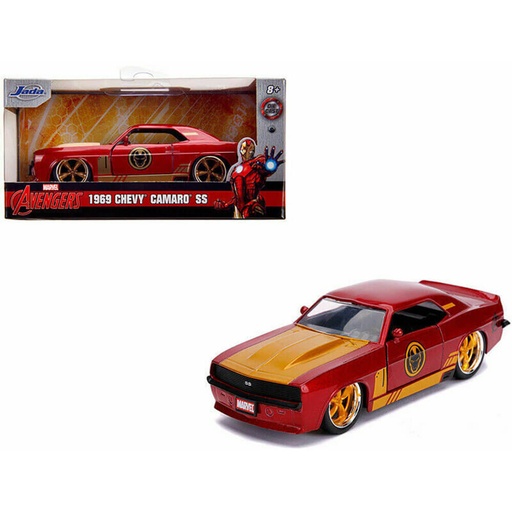 [IC5JKEM01] Iron Man 1969 Chevy Camaro 1:32 Hollywood Ride