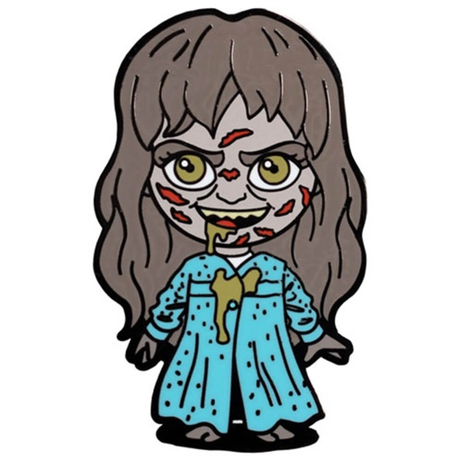 [IC5JBLK01] The Exorcist Regan Chibi Enamel Pins