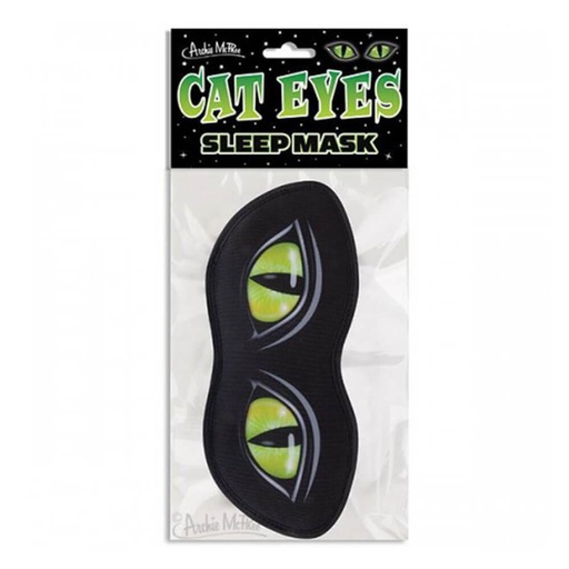 [WV3GTJ01] Archie McPhee Cat Eyes Sleep Mask