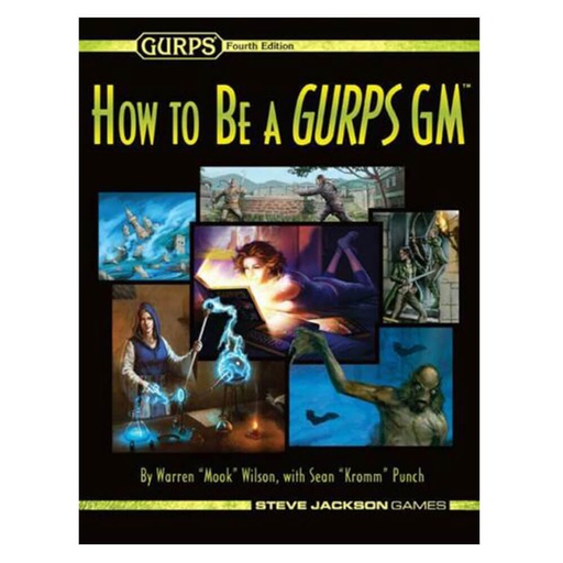 [VR1QUZM01] How To Be A Gurps GM Board Game