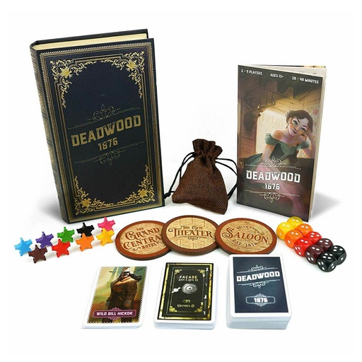 [VR1GAKS01] Deadwood 1876 Board Game