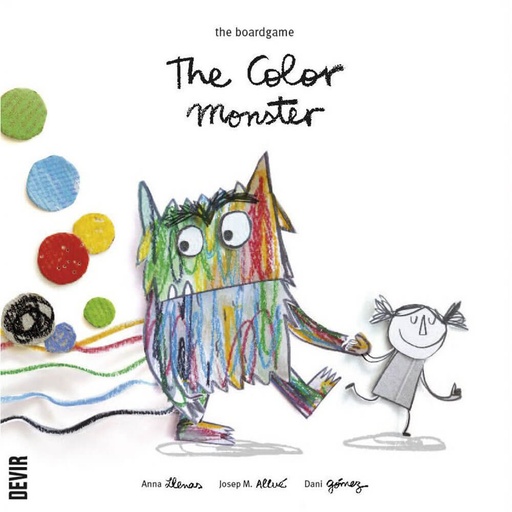 [VR1XGRA01] The Color Monster Board Game